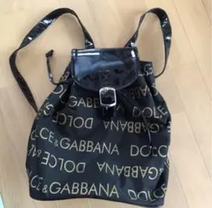 レア希少⭐︎DOLCE&GABBANA ロゴ入り リュック バックパック　Y2Kのサムネイル