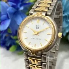 新品電池】 GIVENCHY ゴールド コンビ スクエア タンク 腕時計 | Mercari