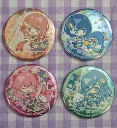 プロセカ サンリオコラボ缶バッジ モモジャン4点セット