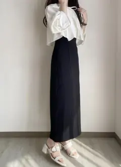 【新品 タグ付き】GRL バックスリットタイトスカート[gm385]