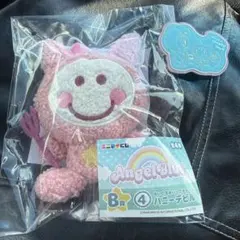 エニマイくじ エンジェルブルーB賞 ④ハニーデビル F賞 刺繍ステッカー