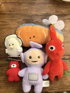 テレタビーズ・ピクミン・mojojoキーホルダーセット