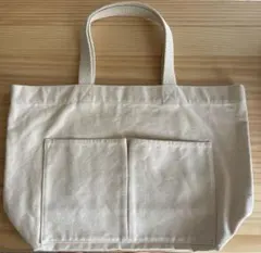 無印良品　帆布 生成 トートバッグのサムネイル