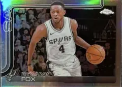 【1805】Spurs De'Aaron Fox Topps Chrome