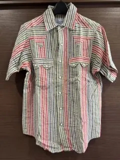 島*人様 Rockmount Ranch Wear ストライプ半袖シャツ USAのサムネイル
