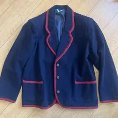 テーラードジャケット ネイビー/赤 13AR