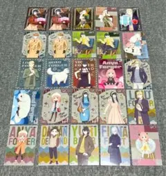 SPY×FAMILY クリアカードコレクション4 22種 まとめ売り