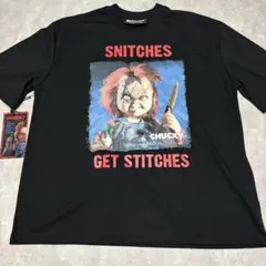 チャッキー　チャイルドプレイ　tシャツ 半袖　プリント　Mサイズ CHUCKY