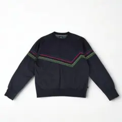 PS Paul Smith 長袖カットソー マルチストライプ ブラック系