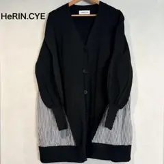 HeRIN.CYE wave sleeve long cardigan