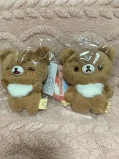 チャイロイコグマ はちみつたんけん隊 限定 ぬいぐるみ よつあし 2点