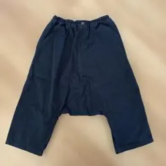 【150cm】GROOVY COLORSのサルエルパンツ（ネイビー）