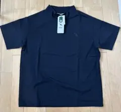 adabat ネイビー　スポーツウェア　半袖シャツ サルーキロゴ　M