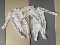 GAP カバーオール 2点セット ロンパース 長袖 ファスナー