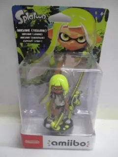 【未開封】amiibo アミーボ スプラトゥーン インクリング　【イエロー】