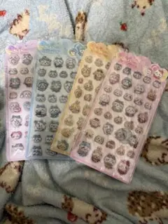 動物キャラクター ステッカーセット 4シート ちいかわ