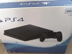 PS4 本体 500GB ジェットブラック コントローラー付き