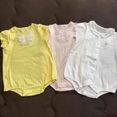 き*ん様 ミキハウス　ロンパース　3点セット