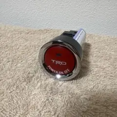 新車外し☆TRD 8ピン エンジンプッシュスタートスイッチ!!レインボー