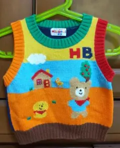 ミキハウス　ニット　ベスト