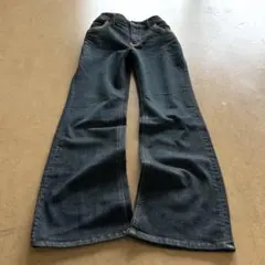 00s archive 和柄　 flare denim y2k 亜熱帯