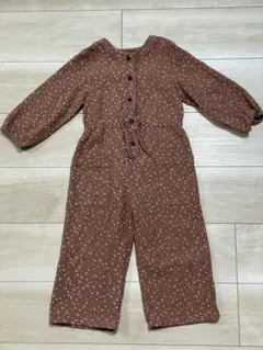 ZARAbaby 花柄プリント地オールインワン 104