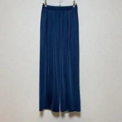 UNIQLO ネイビー ワイドパンツ Sサイズ