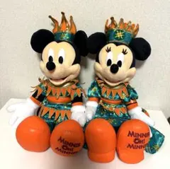 ディズニーランド ミニーオーミニー ミッキー ミニー ぬいぐるみ ペア セット