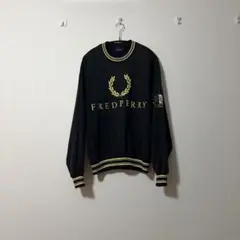 【激レア】古着 FRED PERRY スウェット 日本製 ヒットユニオン製のサムネイル