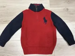 Polo Ralph Lauren 4T ジップアップセーター