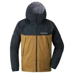 モンベル サンダーパスジャケット Men's Sサイズ 1128635 ブラウン