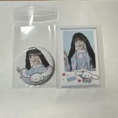 イコラブ ＝LOVE 音嶋莉沙 シナモン フォトカード 缶バッジ