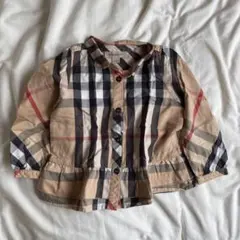 BURBERRY チェック柄シャツ 18M