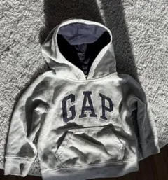 GAP フード付きトレーナー 2歳用 グレー