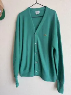 80s LACOSTE カーディガン