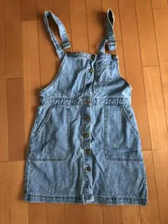 デニム サロペット ジャンパースカート