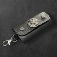 残り3点　ヴィンテージ風　キーケース　Ldrose ストリート