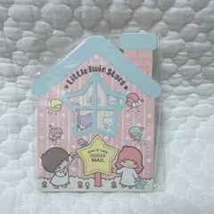 サンリオ❣️激レア　キキララ お家型　メモ　レトロ　メール