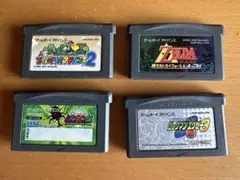 ✴︎ゲームボーイアドバンス ✴︎ 　　ソフト 4本セット