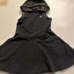 Burberry バーバリーロンドン ノースリーブワンピース　110 黒色