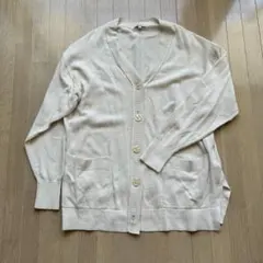 【レディース】niko and ... アイボリー カーディガン Lサイズ