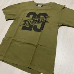KIKSTYO Tシャツ カーキ ビッグロゴのサムネイル