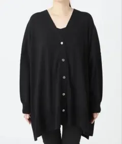 JOURNAL STANDARD ハイツイストコットンポンチョカーディ ガン