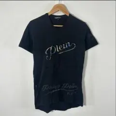 PHILIPP PLEIN 半袖Tシャツ スカルロゴ ブラック Mサイズのサムネイル