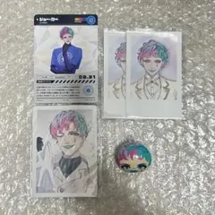 にじさんじ びっくらたまご つむまる ジョー・力一 カード マスコット チェキ