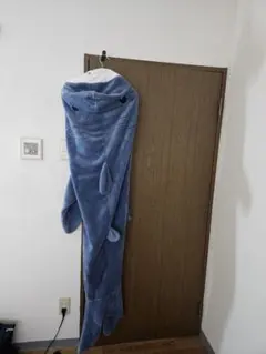 青いシャークデザイン着ぐるみ