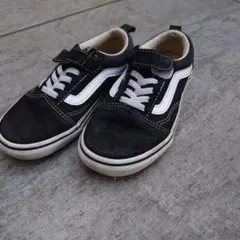 Vans ブラック/ホワイト スニーカー 18cm