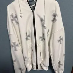 Roen 極美品 ジップアップ スカル ラインストーン hoodie skull - メルカリ