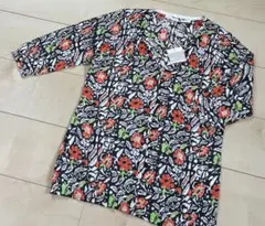 ☆未使用☆grin グリン☆ 花柄 カーディガン ☆ 定価11550円 Mサイズのサムネイル