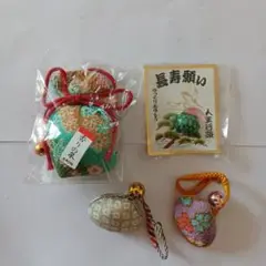 ちりめん香りの泉　ストラップ多色